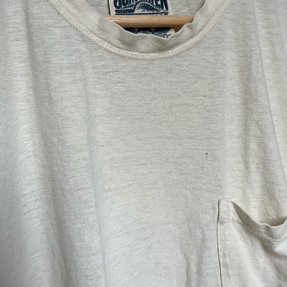 Jung Pocket tee in washed white size Small (unisex sizing) - Picture 10 of 11